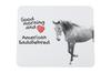 American Saddlebred - Mouse Pad with Print, Personalized Pad with a Horse, Unique Gadget for an Office Worker from the Art-Dog Brand