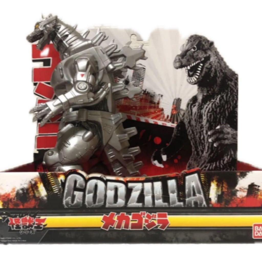 Used Kiryu Monster King Series Mechagodzilla Big Soft Vinyl
