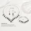 Bridal Accessories Wedding Dress Accessories Jewelry Set Earrings Necklace Bracelet Wedding Set