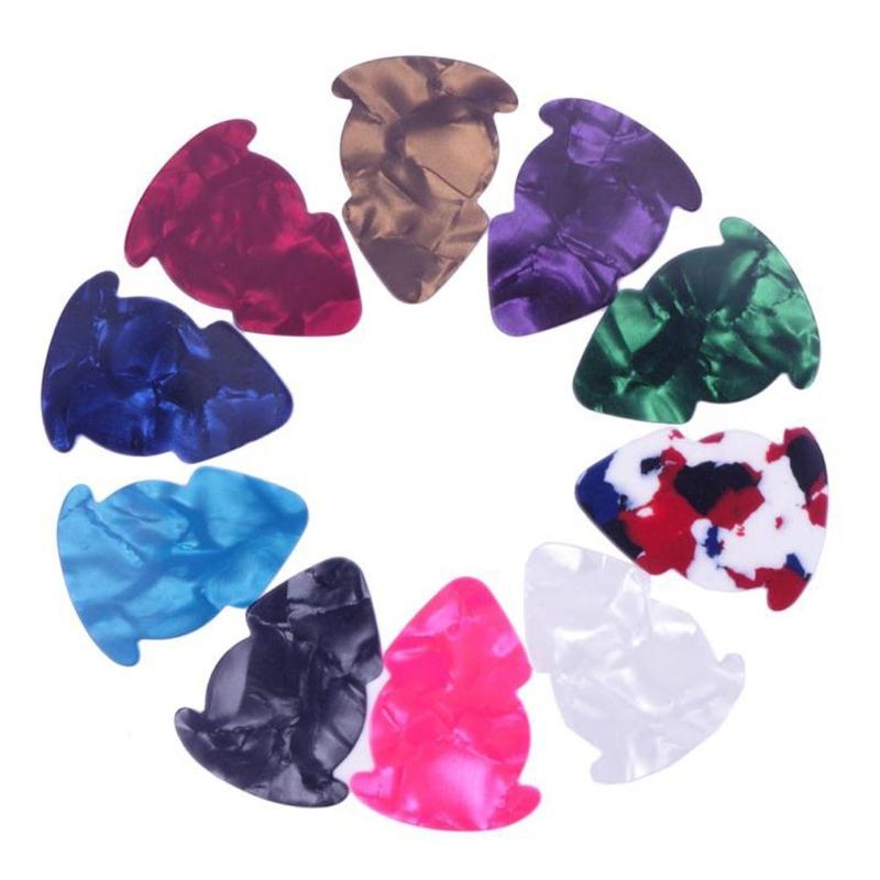 10Pcs Wear Resistant Guitar Pick Ukulele Plectrums Electric Guitar Pick Frogs Shape Guitar Pick Guitar Replacement Part 1