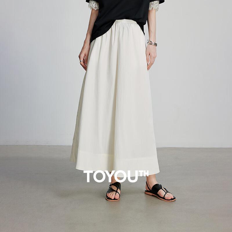 Women s Relaxed Wide-Leg Cropped Pants M