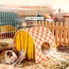 Breathable Hamster Shelter Summer Rabbit House Durable Guinea Pig Tunnel  Summer Nest