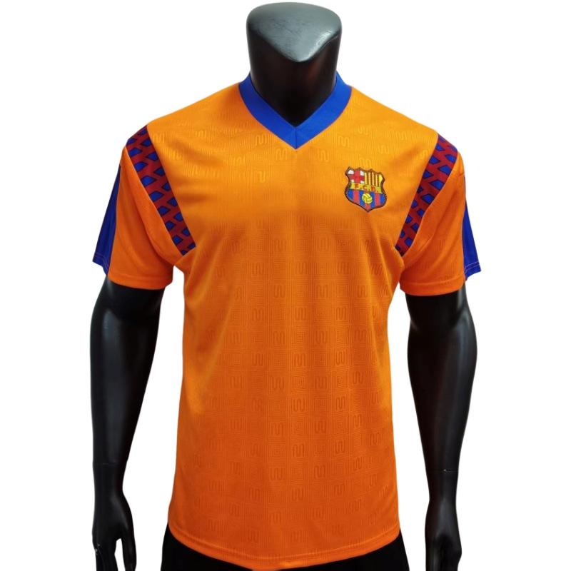 Vintage Portugal Liverpool Barcelona AC Away Germany Spain Football Jersey Short Sleeve Hair Series