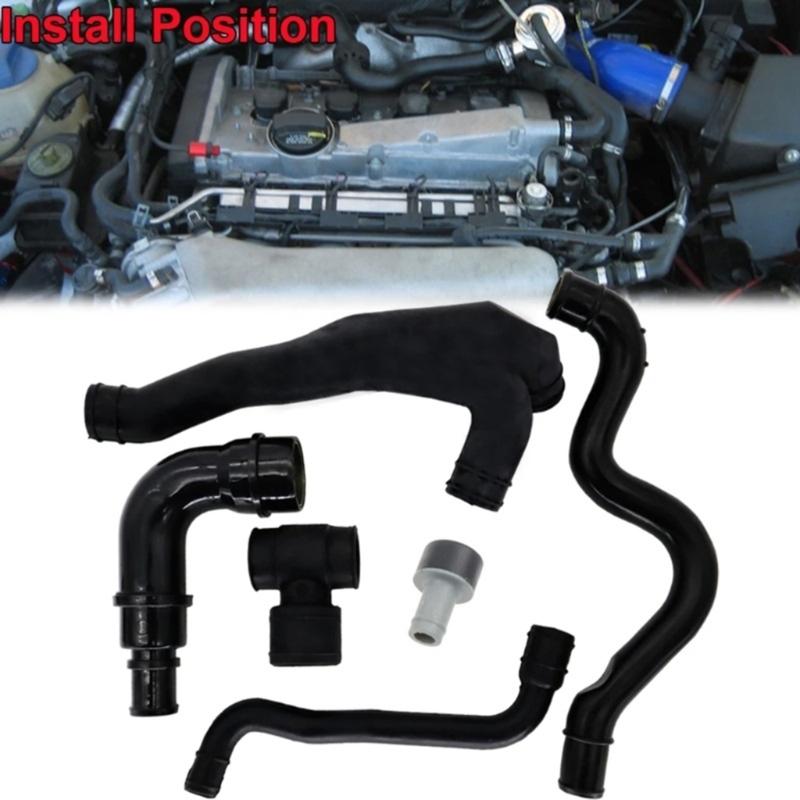 Pentru B5 1.8T Golf4 MK4 MK5 Supape de ventilație carter Furtun Separator de ulei Set complet 035103245G 06A103221AH 06A103213F