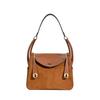 2025 Women's Bag First-layer Cowhide Lindi Matte Leather Large-capacity Fashionable Commuter Doctor Shoulder