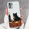 Cute Kitten Phone Case For Redmi Note 10 9 8 7 6 5A Pro 9T 8T 7S 10Lite Soft Casing Screen Protector Top Quality Dustproof Shell For Redmi Clear Cover