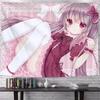 Ashou Anime Väggbonad Väggdekoration Kawaii Rumsdekoration Väggbonad Tyg Studentrumsinredning Söt Heminredning