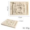 3D Roman Pillars Silicone Cake Mold Fondant Cake Decorating Tools Sugarcraft Clock Flower Chocolate Gumpaste Mold