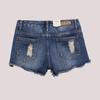 Women's Plus Size Korean Style Ripped Denim Shorts – Summer 3/4 Hot Pants