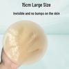 15cm Breathable Invisible Nipple Covers for Large Breasts - Seamless, Thin Silicone Pasties