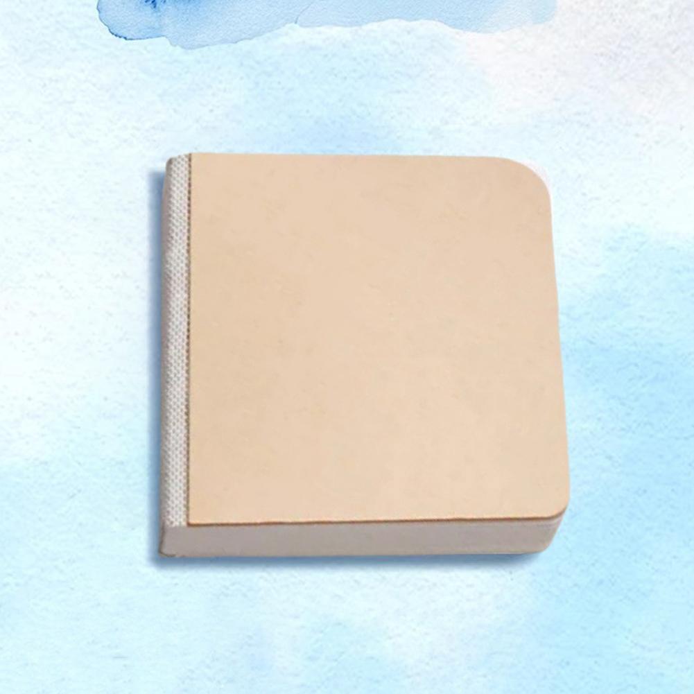 Travel Paint Palette Pocket Artist Watercolor Set Portable Watercolor Set Wooden Grid Paint Box Gift for Kids