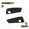 Fog Light Lamp Bezel Cover For - Subaru Impreza Bumper Driver+Passenger