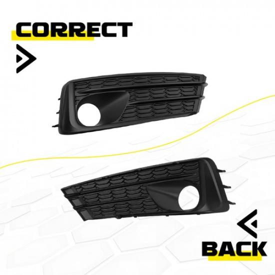 Fog Light Lamp Bezel Cover For - Subaru Impreza Bumper Driver+Passenger