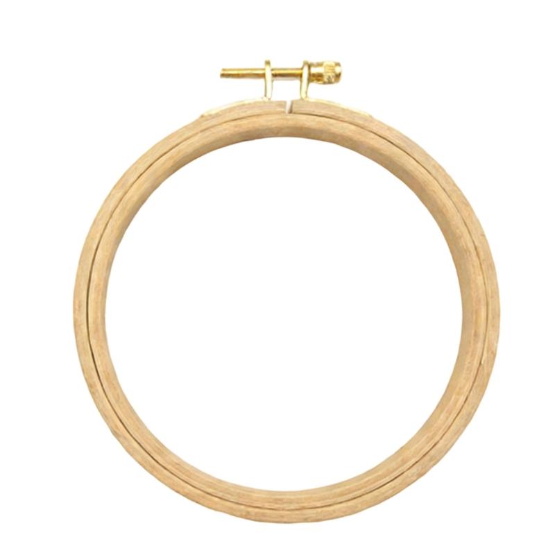 Wood Craft Hoop Ideal For Crosses Stitching Sewing And Punch Needle Embroidery Works