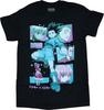 Hunter X Hunter New Adult T-shirt Aqua Character Collage