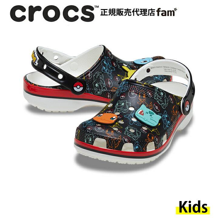 Crocs Kids Sandals Pokemon Print Classic Clog K (18-21 cm)