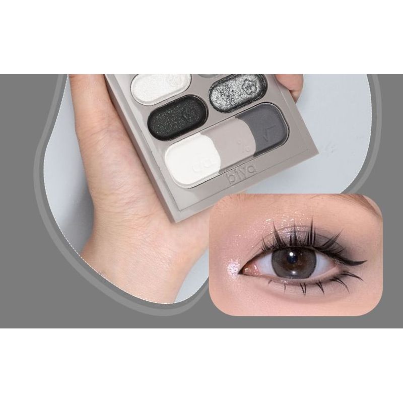 Biya - Vielseitige Keyboard-Lidschattenpalette - 3 Arten