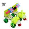 Children's Double-Row Four-Wheel Roller Skates with Protective Gear
