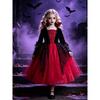 Costume di Halloween per Bambini con Fascia Luminosa a LED per Ragazzi e Ragazze, Vestito Cosplay per Festa