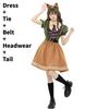Strój Cosplay Nicka Wilde z Zwierzogrodu Na Role Play Anime i Występy Sceniczne