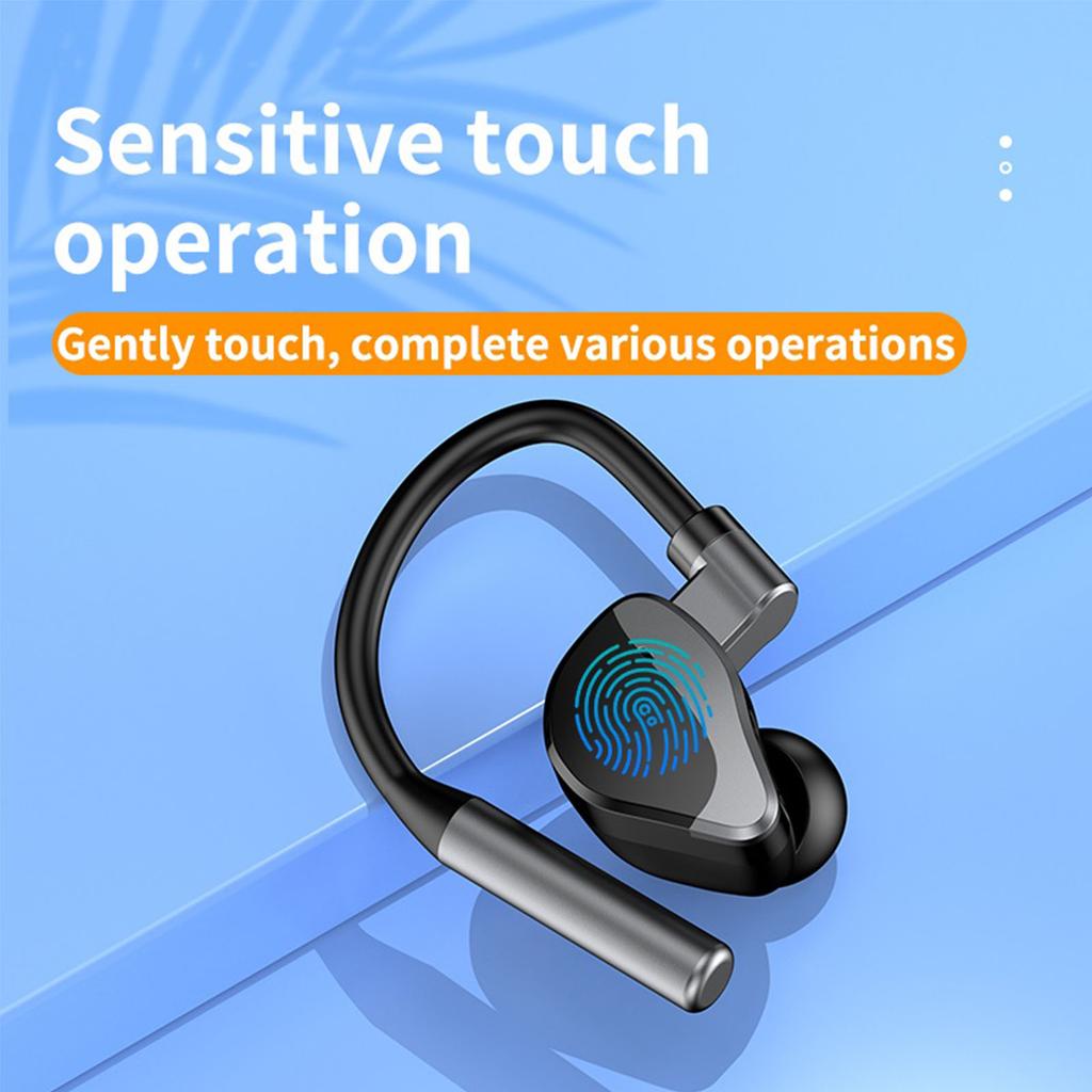 L15 Wireless Earphones Stereo Headphone Bluetooth-compatible5.2 Waterproof Ear Hook Headset with Microphone Ear Hook