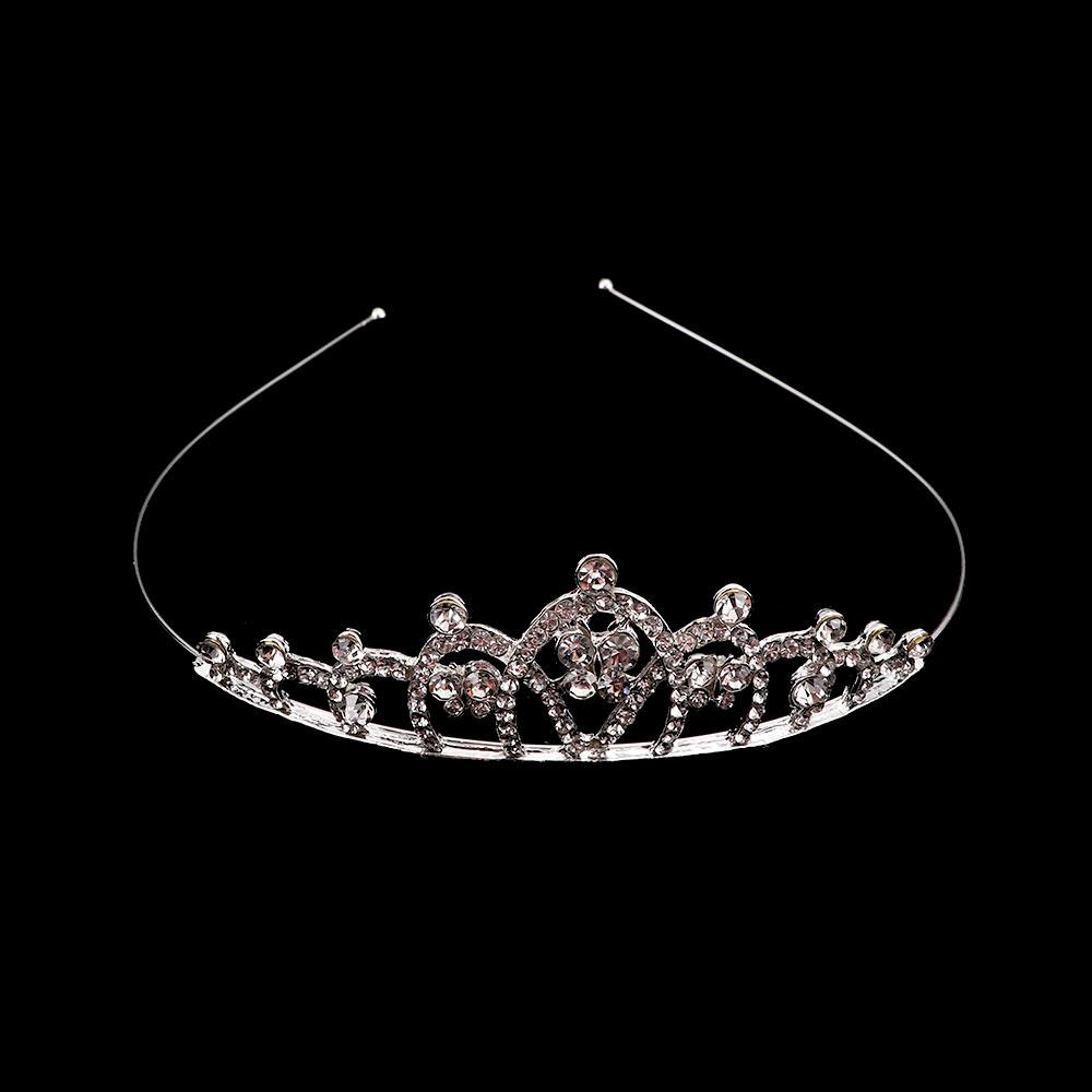 Hair Accessories Tiara Head Piece Crystal Rhinestone Crown Headband Bridal Wedding Jewelry Tiaras Crowns Headbands Stunning