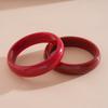 Resin smudge irregular round bracelet fashion personality style bracelet feeling bracelet jewelry