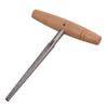 Violin Tapered Reamer Solid Ergonomics Handheld Viola Peg Hole Reamer with Wood Handle Instrument Supplies