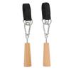 1 Pair Wooden Pull Up Grips Professional Arm Strength Training Pull Up Fitness Accessories for Home Gym Workout