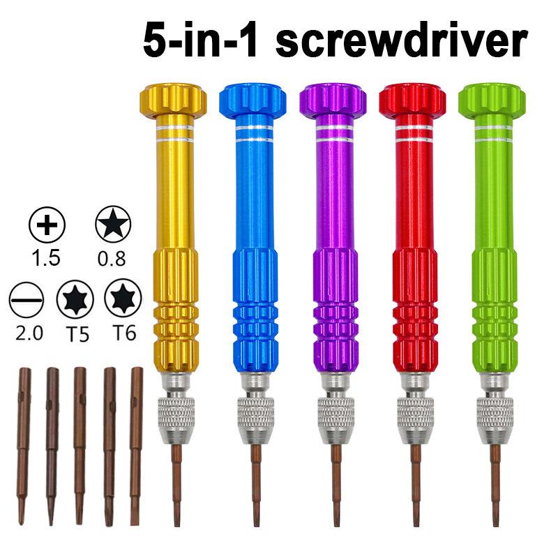 Cheap 5 In 1 Multifunction Repair Open Tools Kit Screwdrivers Iphone