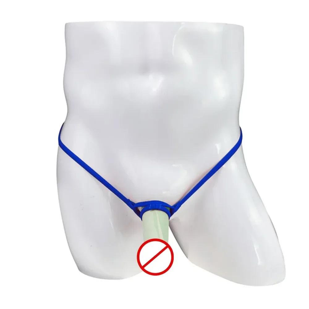 Panties Men Briefs All Seasons Male Penis Sleev Pouch T-back Thong Underpants Bikini Breathable G-string Hollow
