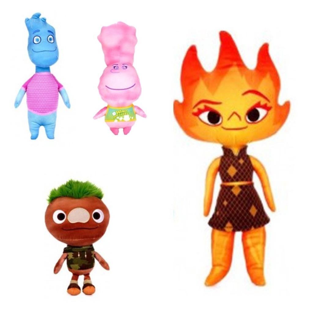 Elemental Plush Toys From The Crazy Element City