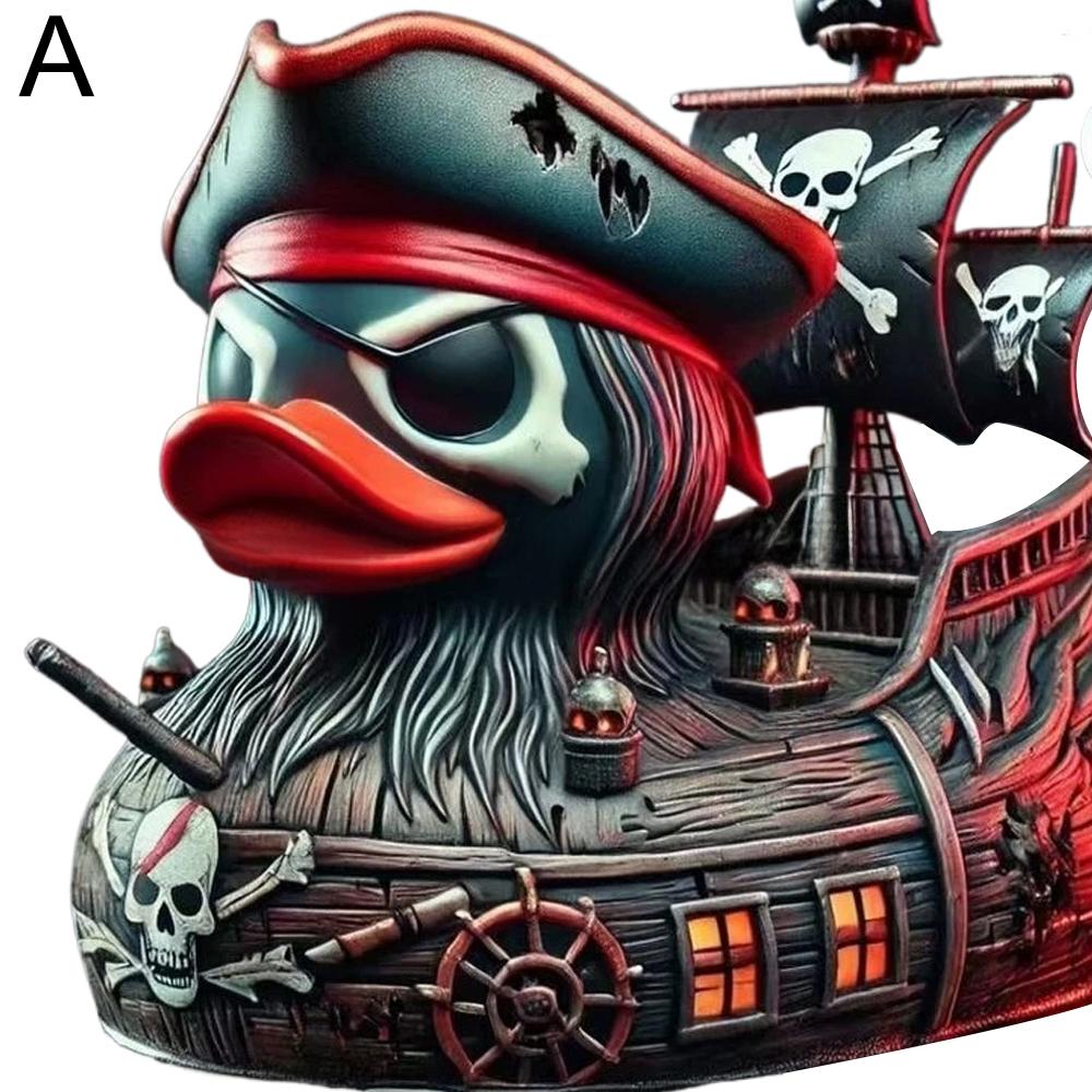 Special-Shaped Duck Ornament Alien Duck Statue Wicked Funny Mysterious Devil Duck Home Decoration Ornament Car Accessory