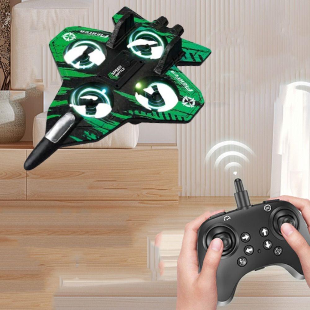 Gravity Sensing Remote Control Foam Fighter EPP Foam RC Hobby Jet Plane Parent-child Interaction
