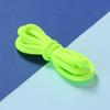 White Polyester Round Shoelaces for Hiking, Dad Sneakers, & Basketball Shoes