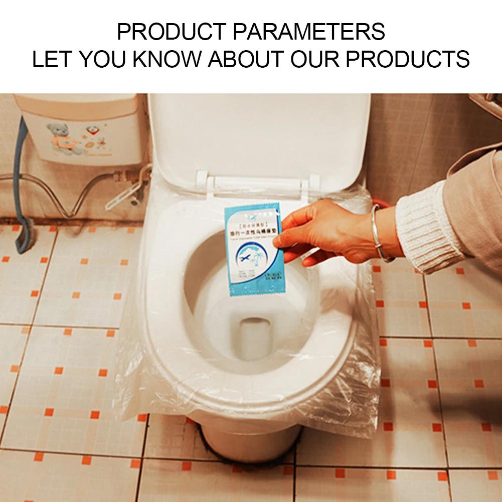 50-500pcs Travel Disposable Toilet Seat Covers Portable Camping Hotel Bathroom Toilet Seat Protector Waterproof Toilet Mat