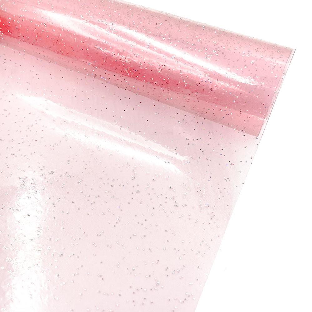 Rouleau 20x120CM Rouge Violet Vert Bleu Orange Transparent PVC Vinyle Tissu Verre Souple Imperméable Pour Sac Matériau de Nœud DIY
