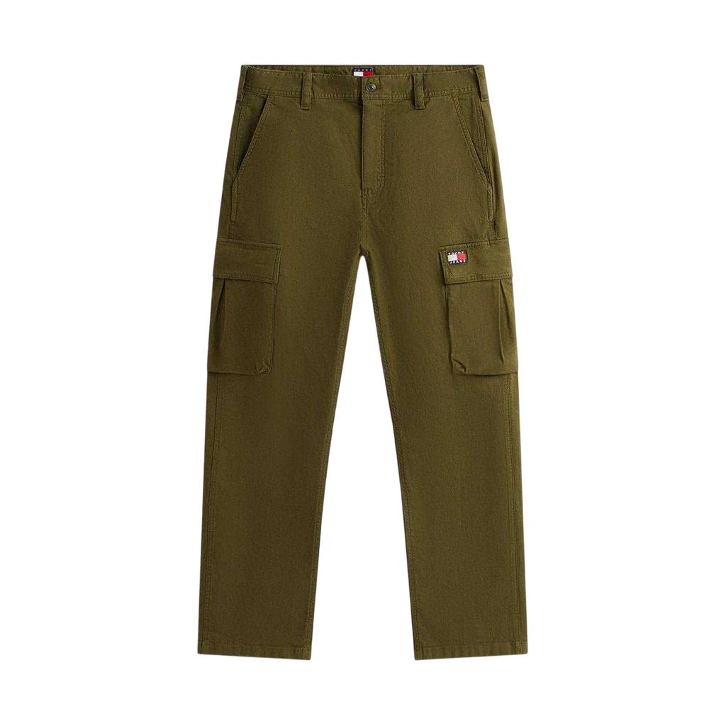 Tommy Jeans Mens Otis Canvas Cargo Trousers