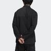 Adidas Originals Trefoil CNY Solid Color Button-Down Long Sleeve Shirt Men Tops Black HC0561