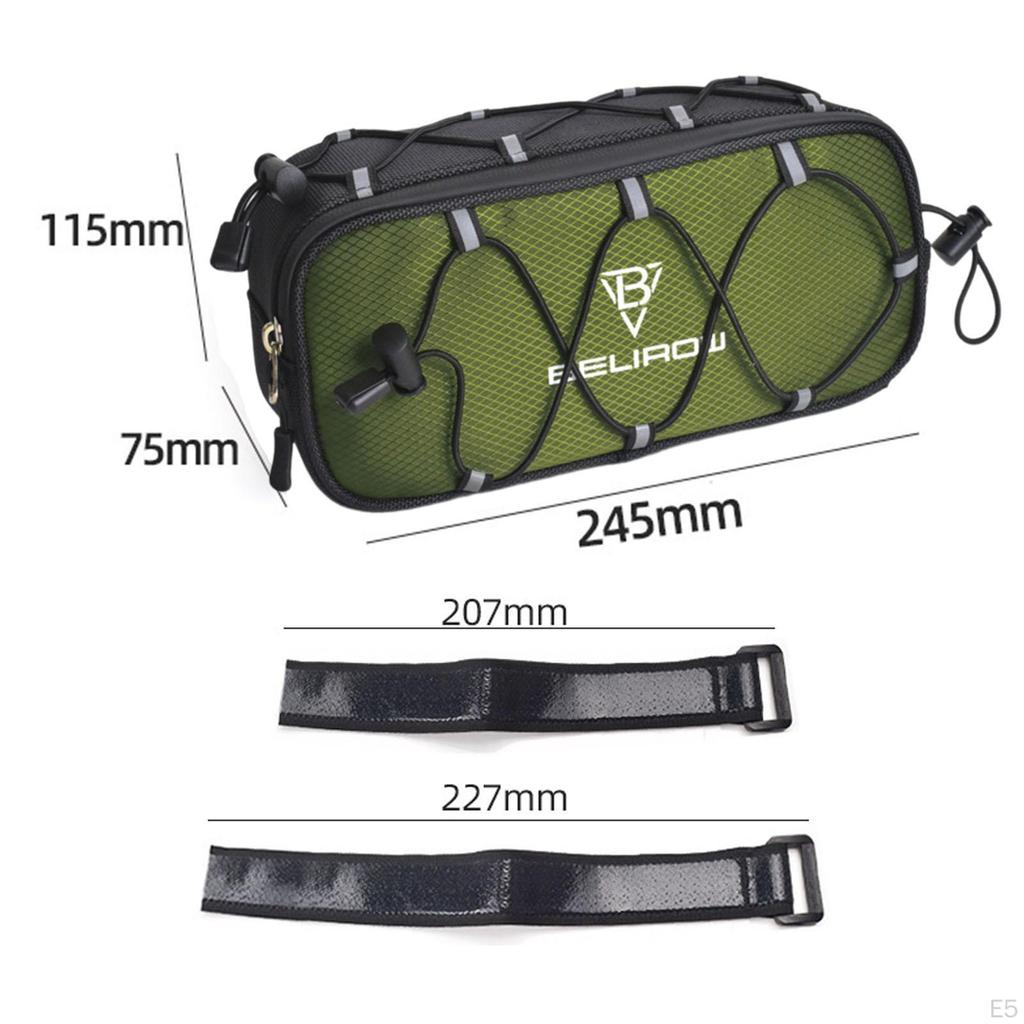 Bicycle Front Handlebar Storage Bag for Cycling