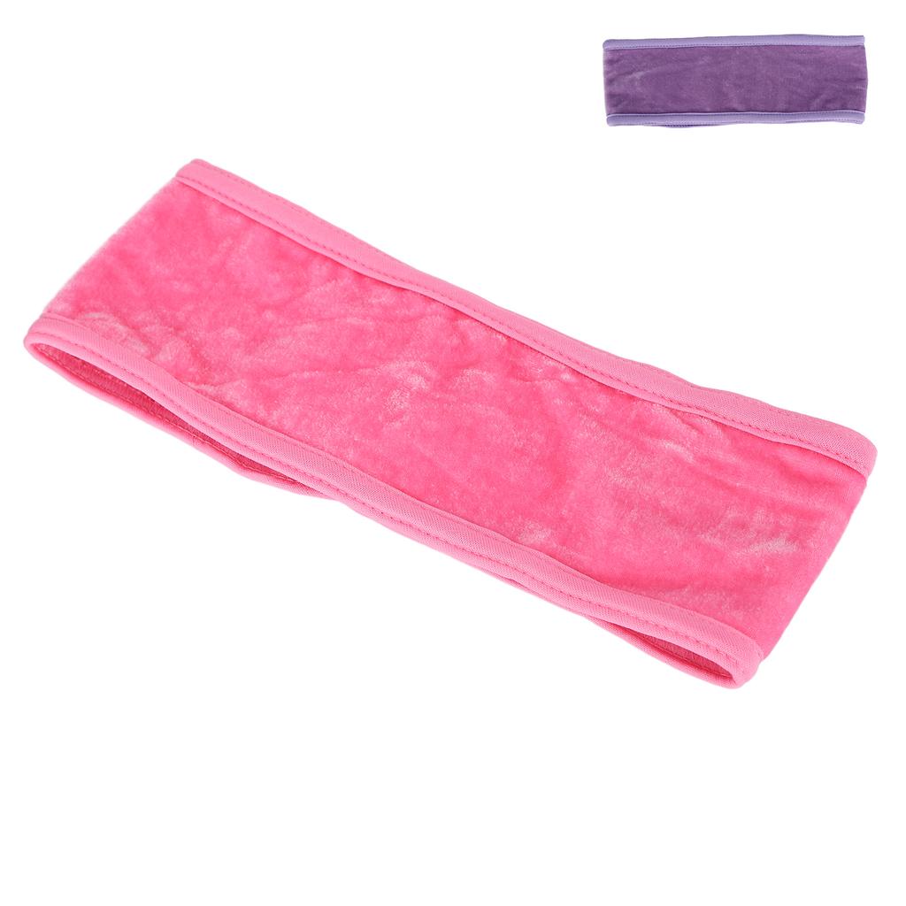 Facial SPA Headband Makeup Shower Bath Wrap Sport Headband Cloth Adjustable Stretch Towel