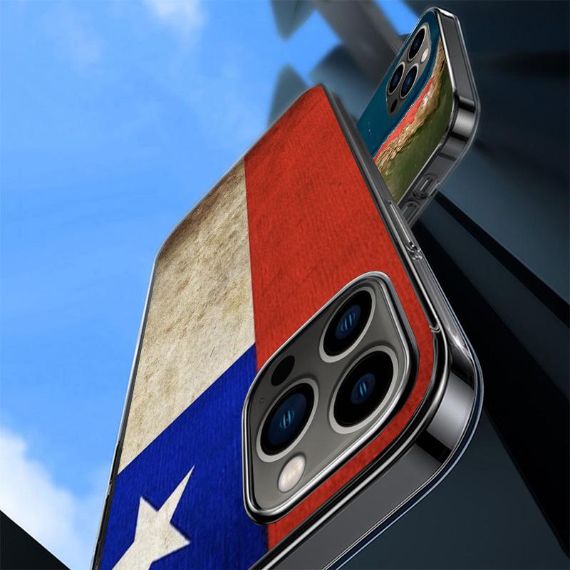 Chile Flag Phone Case For iPhone 17 Air 16 15 Pro Max 14 Plus 13 Mini 12 11 Cover 7 8 SE Silicone Shell Print Fundas 17 Air 16 1