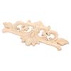 Good-2Pcs Vintage Wood Carved Decal Corner Onlay Applique Frame For Home Furniture Wall Cabinet Door Decor Crafts 22X10cm