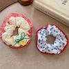 Broken Flower Large Intestine Hair Band Female Mori Ball Head Flower Hair Rope Super Fairy Cute Head
