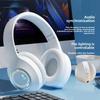 Luminous Bluetooth Headset, Headset, High-value E-sports Game Card, Folding Headset, Universal.