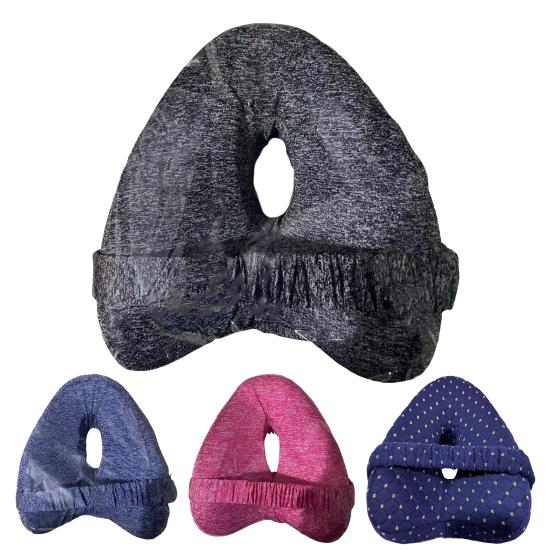 Memory Foam Knee Pillow Soft Breathable Zipper Closure Ergonomic Design Leg Alignment Cushion Knee Support Pillow