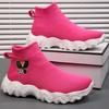 Fashion Fashion Sports Shoes Child Children Girl Breathable Socks Shoes Women a Pedal Platform Leisure Sports Parent Child Style