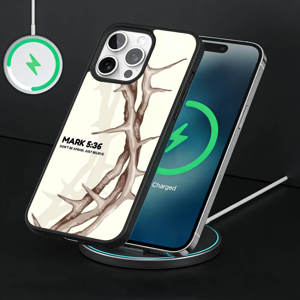 Jesaja Jeremia Psalm Jesus Bibel Handyhülle Für iPhone17,16,15,14,13 Plus,Pro Max Magnetisch Für Magsafe Kabelloses Laden