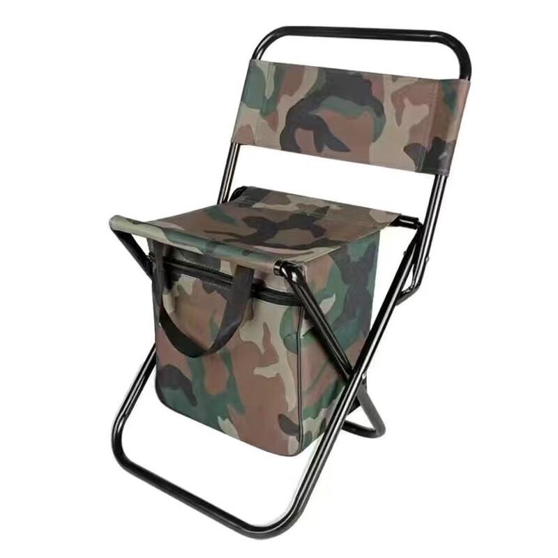 Portable 3-in-1 Folding Outdoor Chair with Cooler Bag