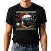 Funny Ugly Christmas Pug T-Shirt Dog Lovers Holiday Men Women Graphic Tee